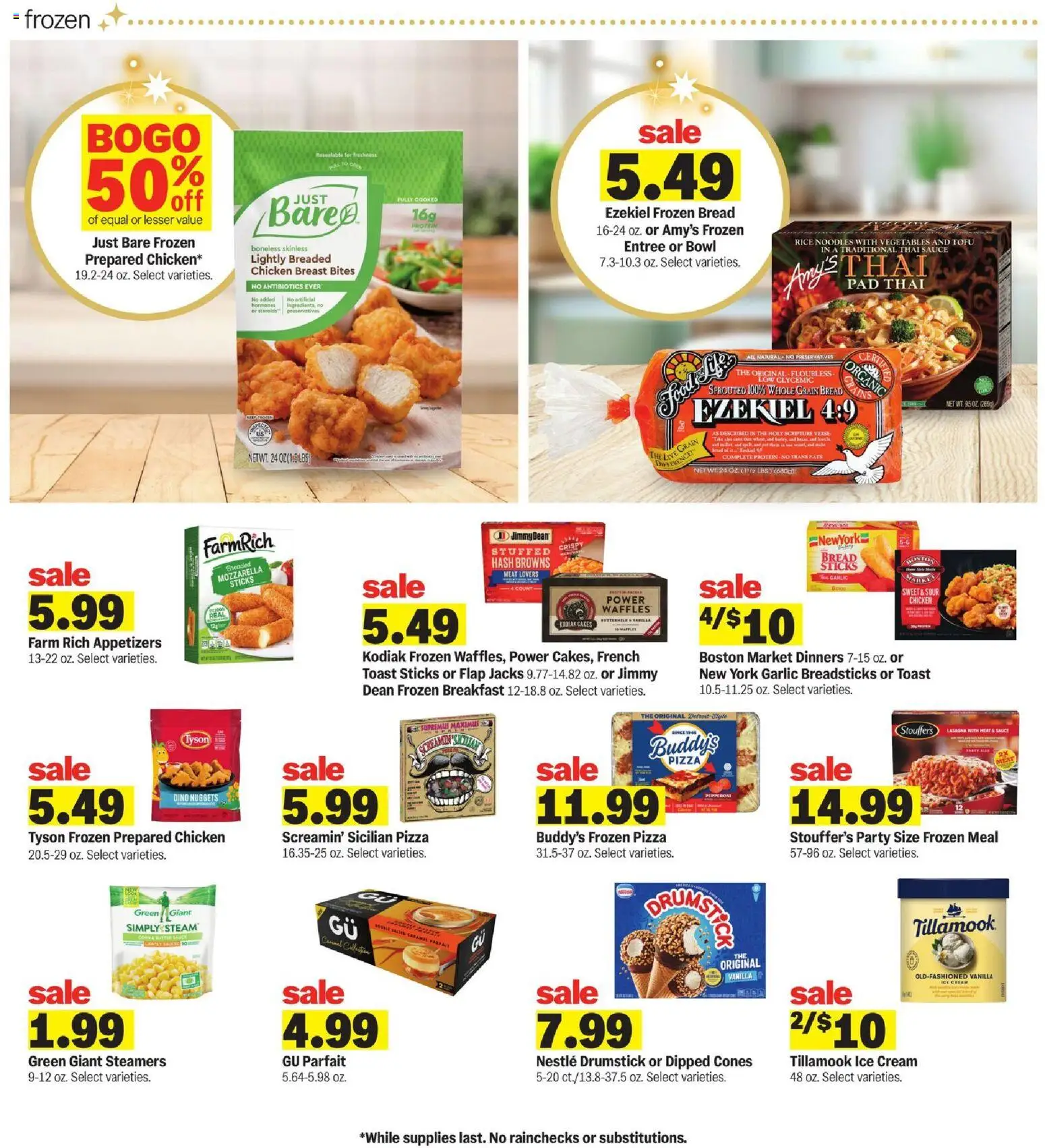 Meijer Weekly Ad - valid from 26.12.2025 | Page: 8 | Products: Pizza, Noodles, Ice cream, Garlic