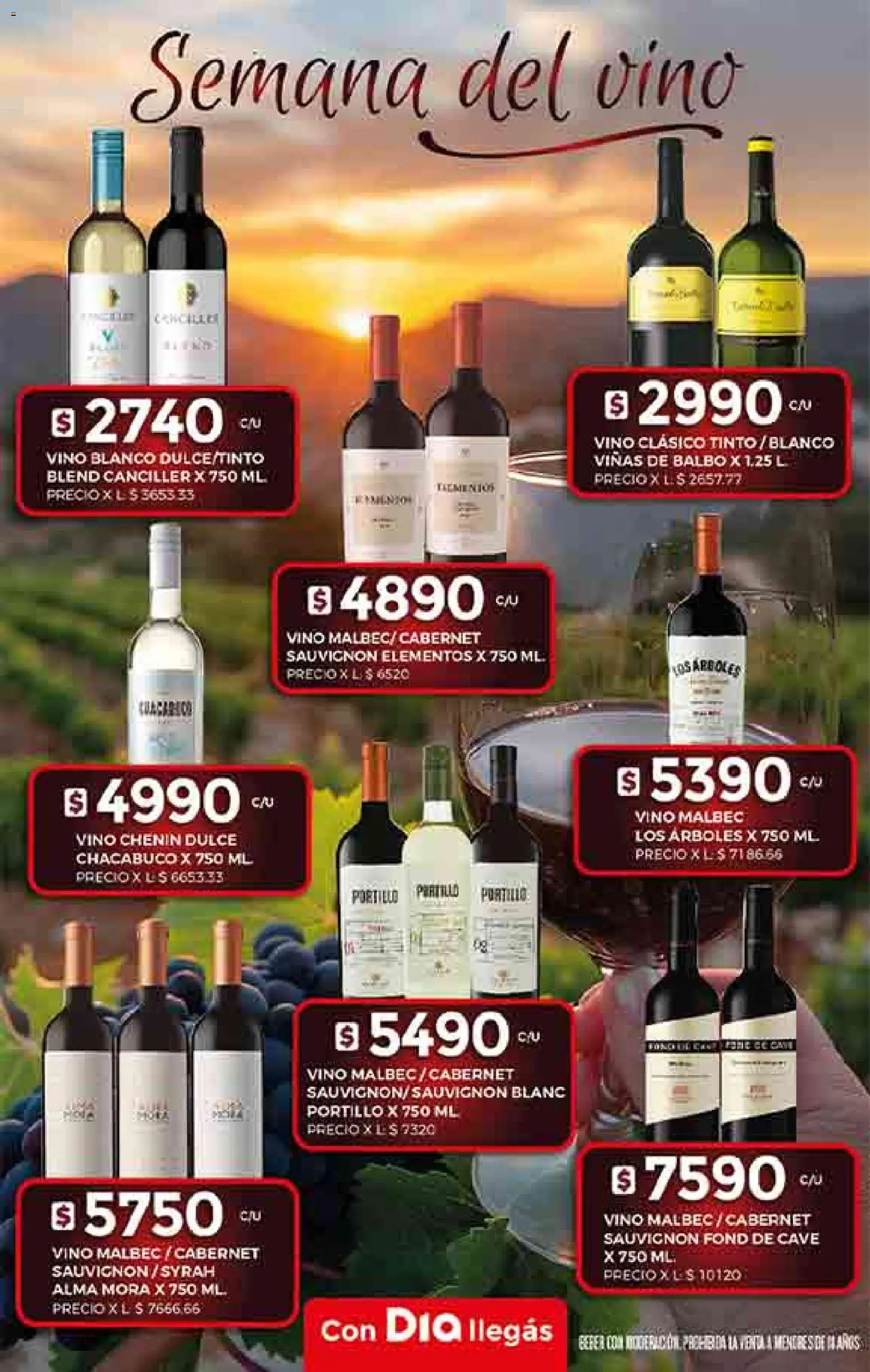 Supermercado DIA Ofertas │ válido desde el 19.11.2025 | Página: 21 | Productos: Vino