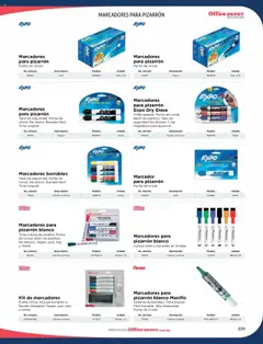 Nuevas ofertas de Office Depot válidas en toda la República Mexicana desde el 09.01.2025. ¡Encuentra las mejores ofertas en Office Depot catálogo 2025! | Página: 231