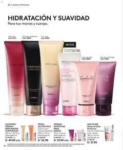 Vista previa de folleto Ésika - Campaña 2 de la Ésika válido desde 27.12.2025 | Página: 110 | Productos: Crema de manos, Aceite, Crema