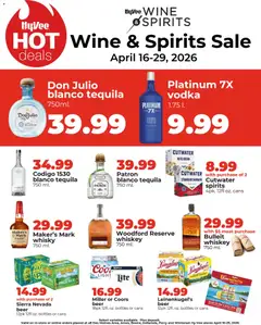 Preview of HyVee weekly ads valid from 16.04.2026