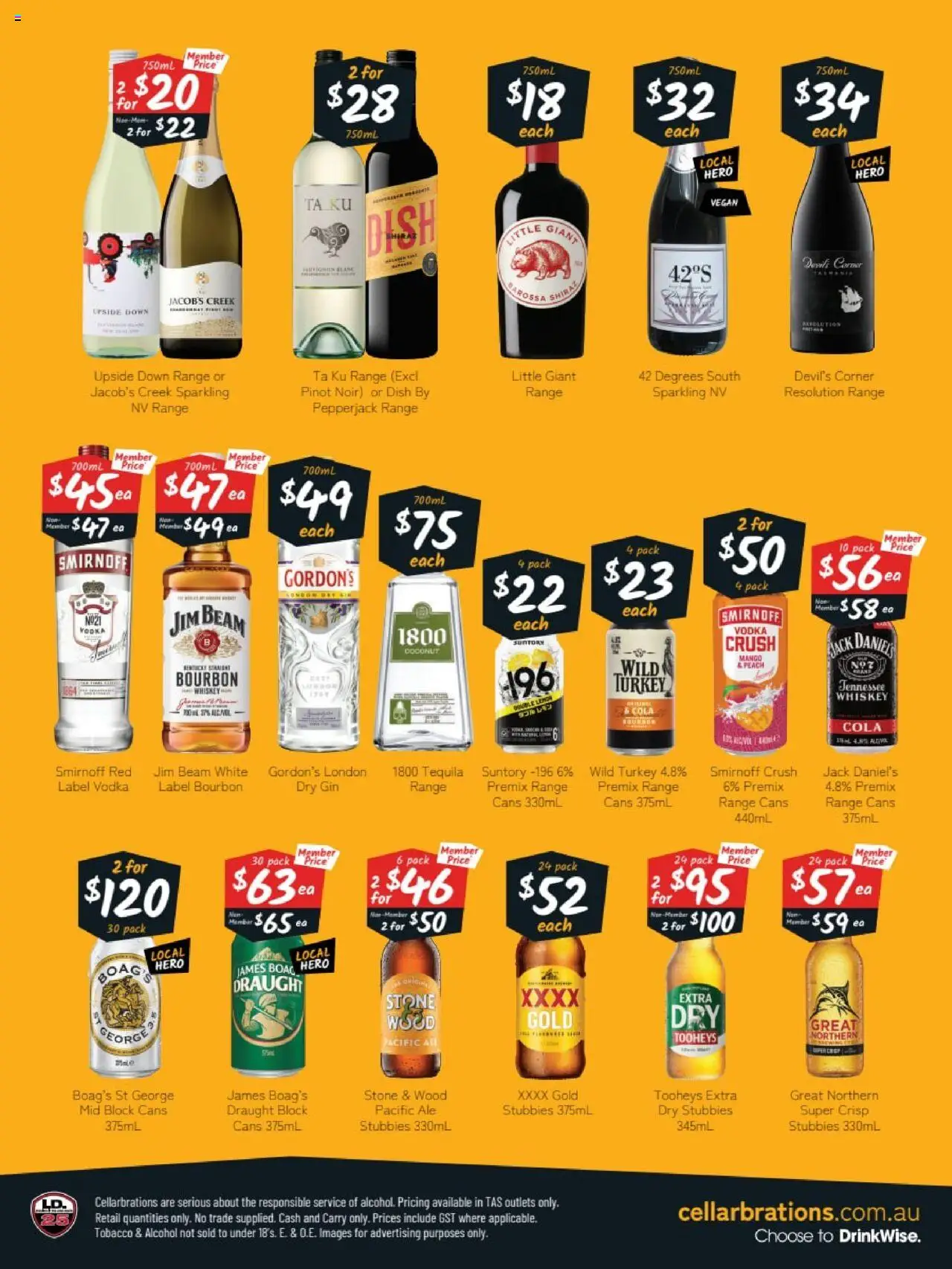 Cellarbrations catalogue - valid from 06.10.2025 | Page: 2 | Products: Gin, Mango, Turkey, Peach