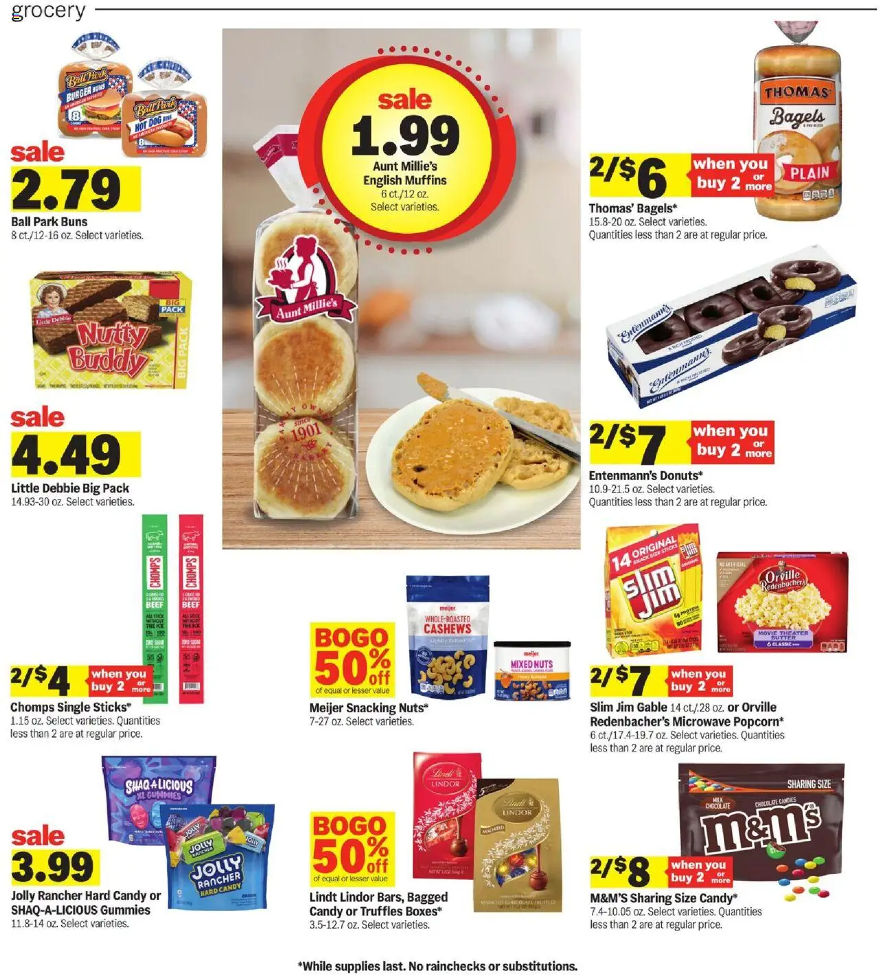 Meijer Weekly Ad - valid from 10.08.2025 | Page: 12 | Products: Butter, Chocolate, Microwave, Sugar