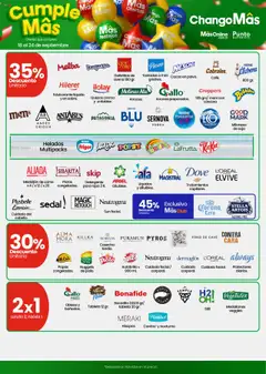 Changomas ofertas │ válido desde el 18.09.2025 | Página: 2 | Productos: Galletitas, Pollo, Avena, Detergente