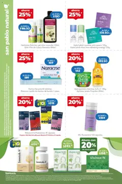 Nuevas ofertas de Farmacia San Pablo válidas en toda la República Mexicana desde el 10.08.2025. ¡Encuentra las mejores ofertas en Farmacia San Pablo catálogo! | Página: 2
