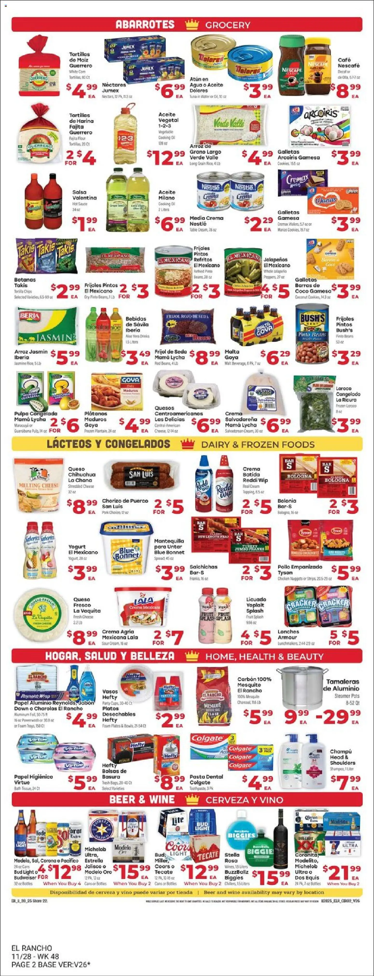 El Rancho Weekly Ad - valid from 28.11.2025 | Page: 2