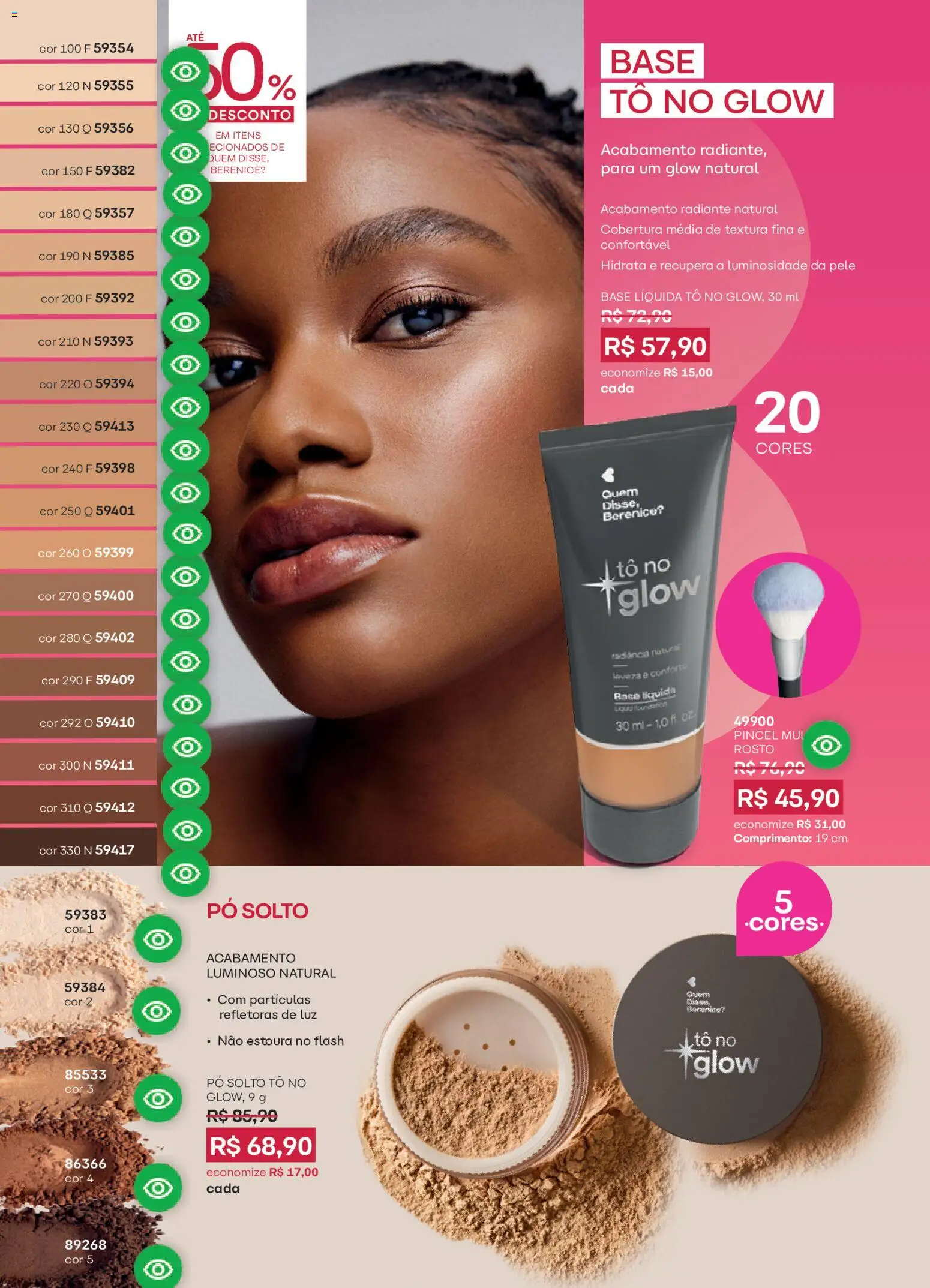 O Boticário Folheto - válido de 26.12.2025 | Página: 148 | Produtos: Pó, Pincel, Base