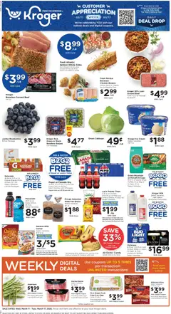 Preview of Kroger weekly ads valid from 11.03.2026
