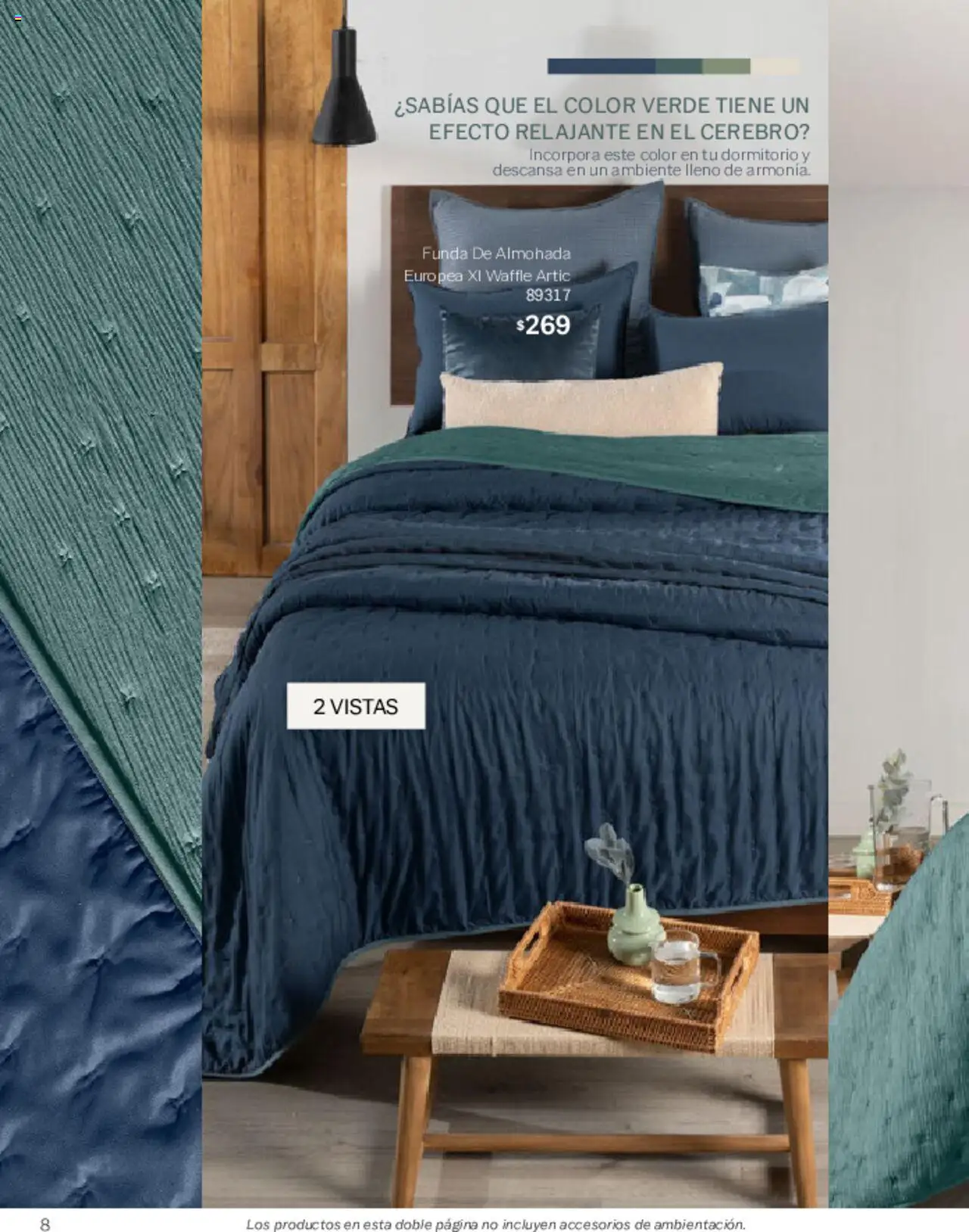 Nuevas ofertas de Vianney válidas en toda la República Mexicana desde el 07.03.2025. ¡Encuentra las mejores ofertas en Vianney catálogo Primavera! | Página: 10 | Productos: Funda, Funda de almohada, Almohada