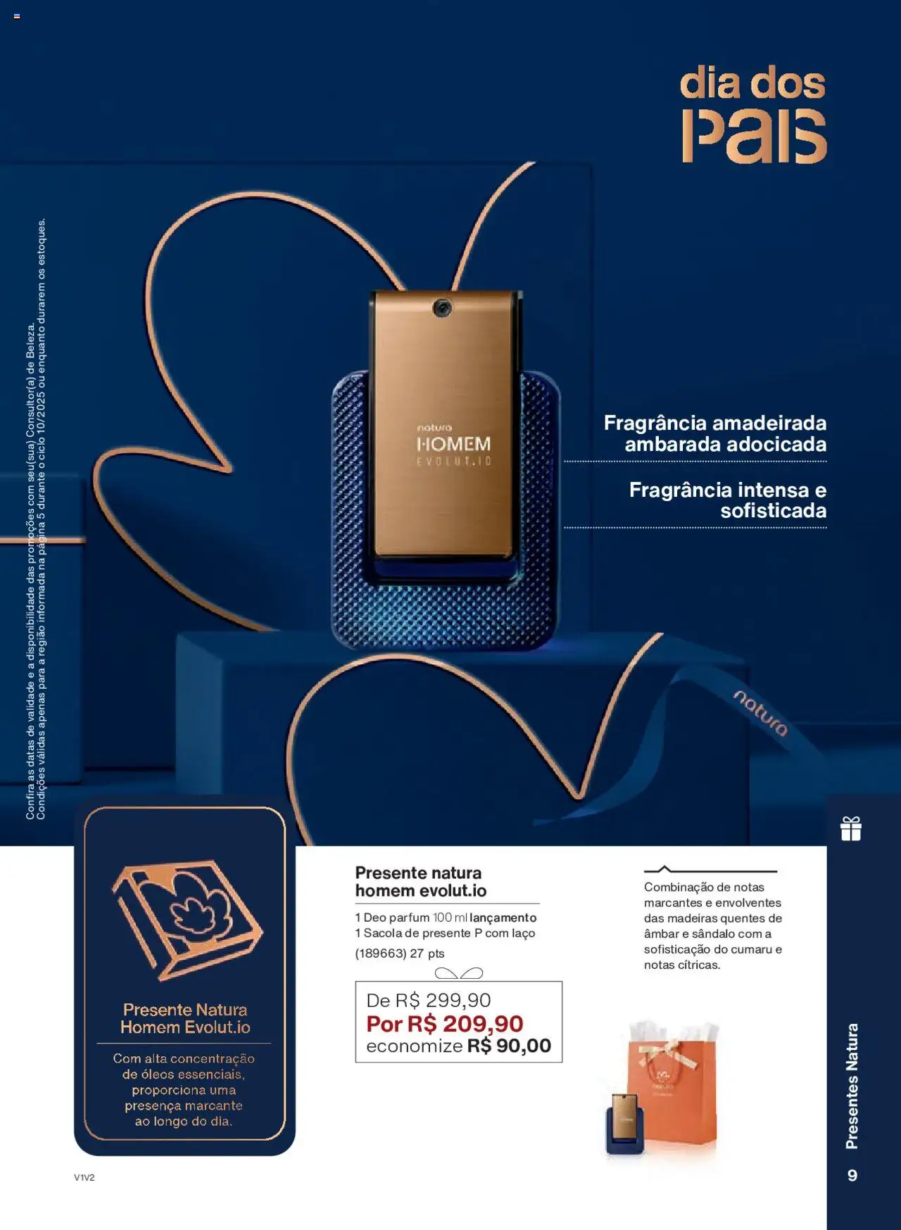 Natura Folheto - válido de 05.06.2025 | Página: 9 | Produtos: Fragrância, Madeiras