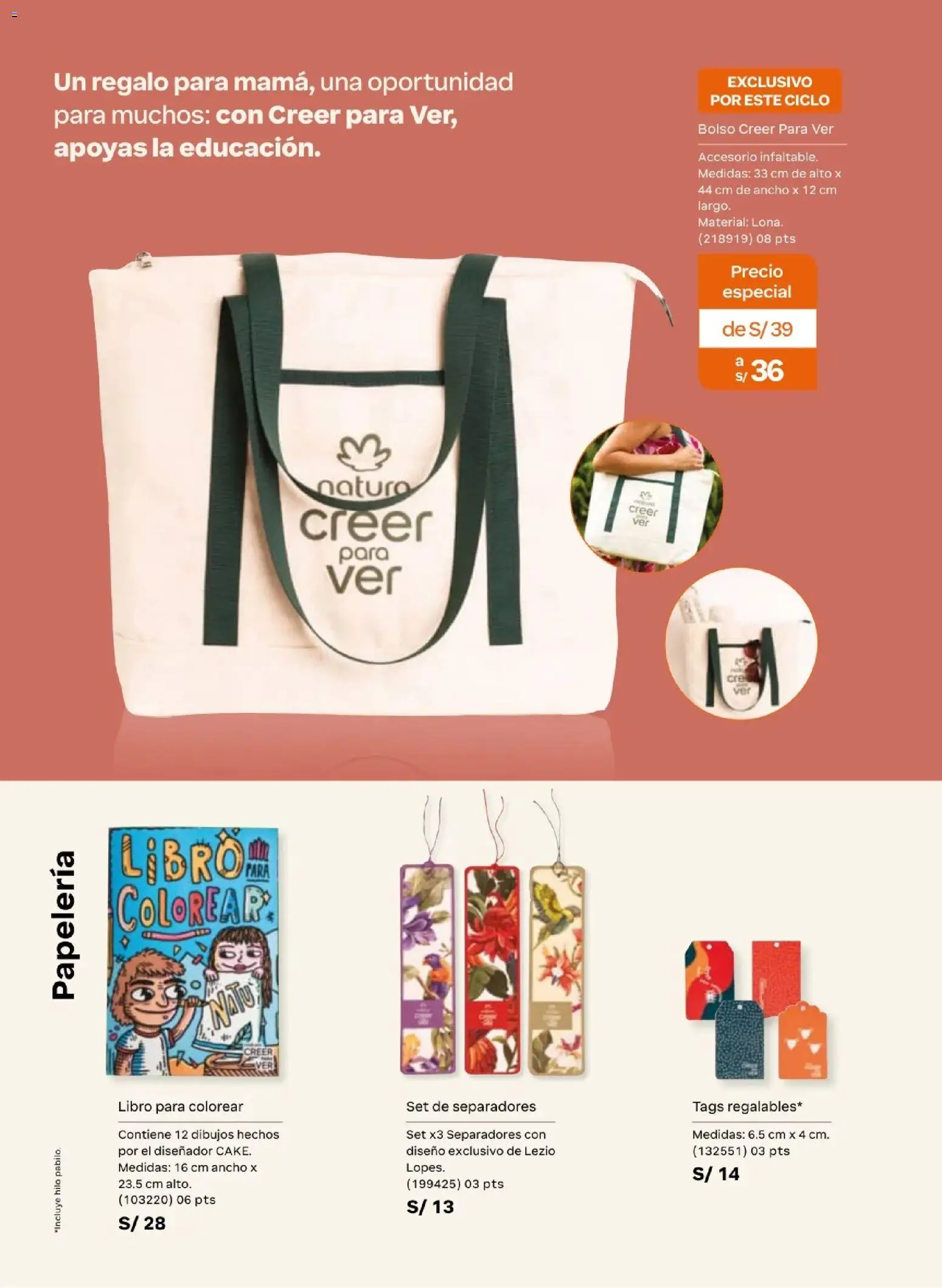 Catálogo Natura válido desde 31.03.2026 | Página: 149 | Productos: Bolso