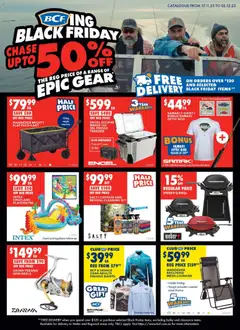 Preview of BCF Catalogue BCFing Black Friday up to 50% off Epic Gear - QLD  - valid from 17.11.2025