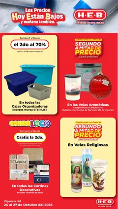 Vista previa de H-E-B folleto, nuevo folleto de la tienda, válido en México a partir del 24.10.2025 | Página: 12