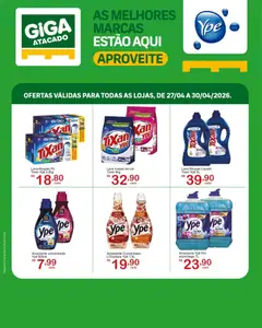 GIGA Atacado ofertas Ypê  - Pré-Visualização do folheto da loja GIGA Atacado, válido de 27.04.2026