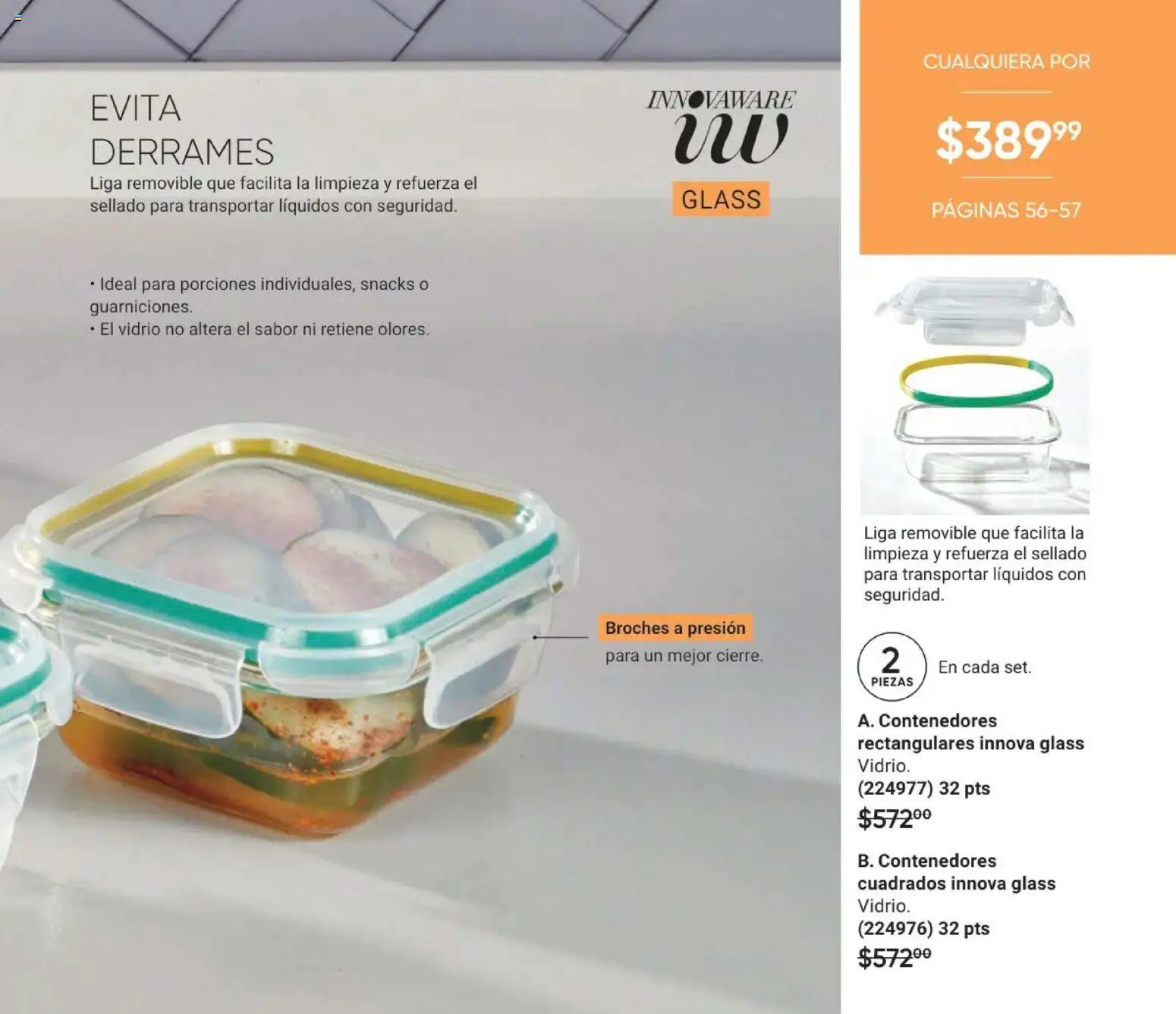 Nuevas ofertas de AVON válidas en toda la República Mexicana desde el 08.05.2026. ¡Encuentra las mejores ofertas en AVON Casa & Estilo 8 2026! | Página: 57 | Productos: Liga