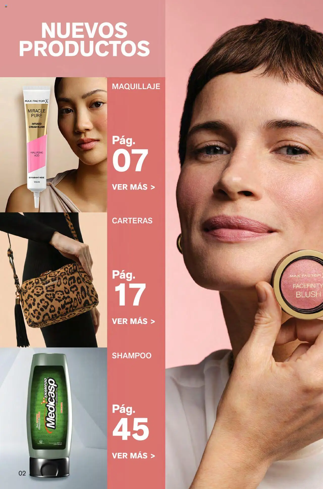Catálogo Leonisa válido desde 22.08.2025 | Página: 2 | Productos: Shampoo, Maquillaje