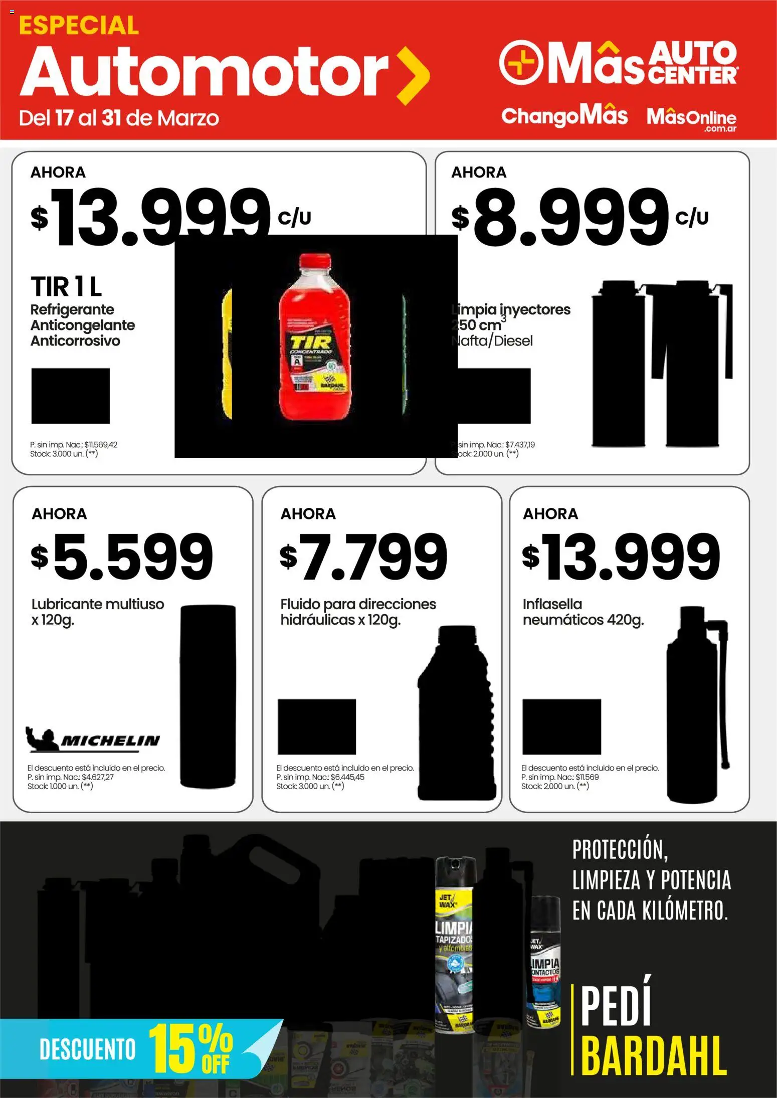 Changomas Folleto Automotor │ válido desde el 25.03.2026 | Página: 3 | Productos: Neumáticos