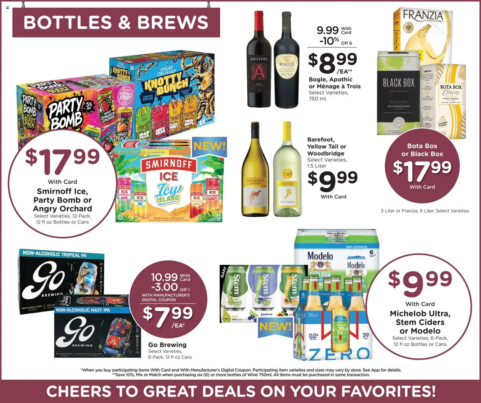 King Soopers Weekly Ad - valid from 21.01.2026 | Page: 11 | Products: Box, Wine, Peach, Watermelon