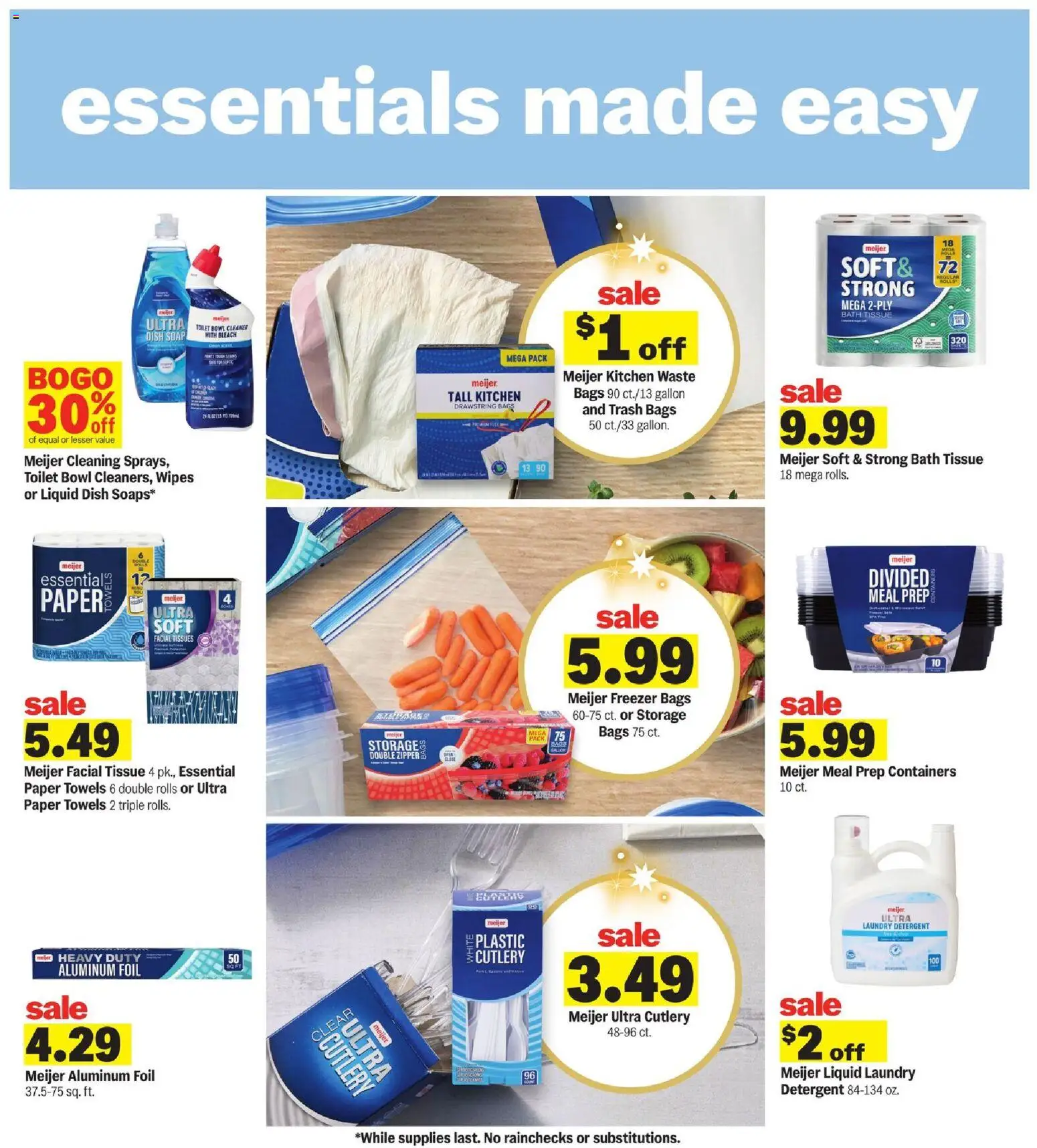 Meijer Weekly Ad - valid from 26.12.2025 | Page: 18 | Products: Bath, Soap, Detergent, Freezer