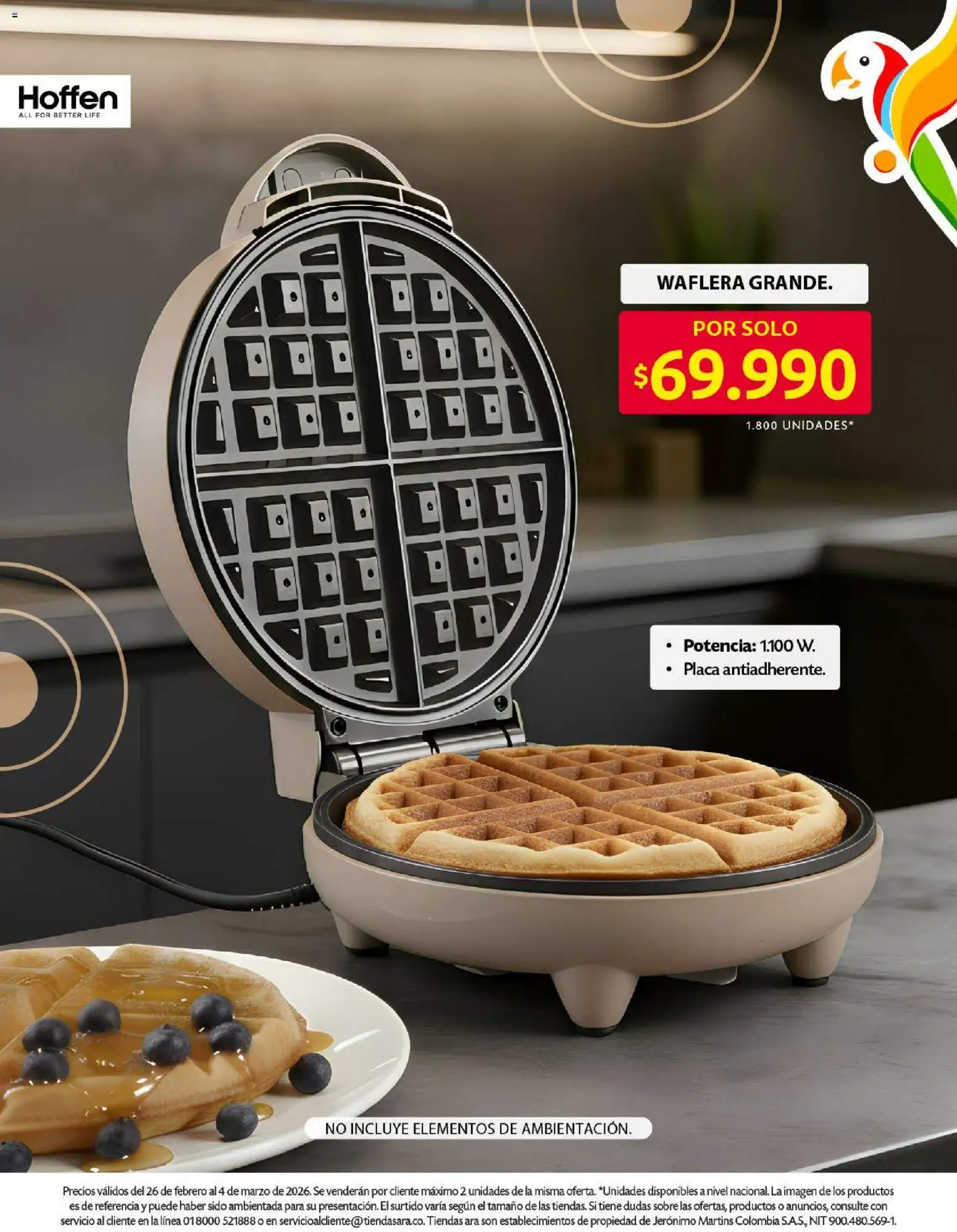 Ara revista - valida desde el 26.02.2026 | Página: 7 | Productos: Sobre, Waflera