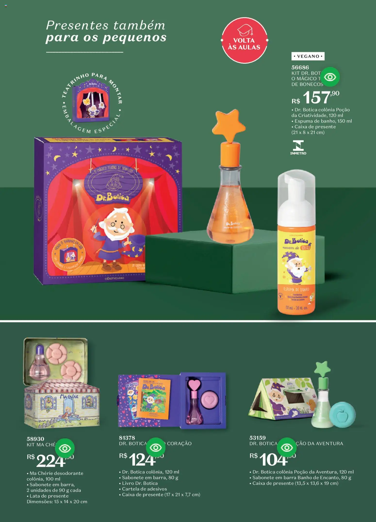 O Boticário Folheto - válido de 09.02.2026 | Página: 185 | Produtos: Espuma de banho, Livro, Caixa, Sabonete