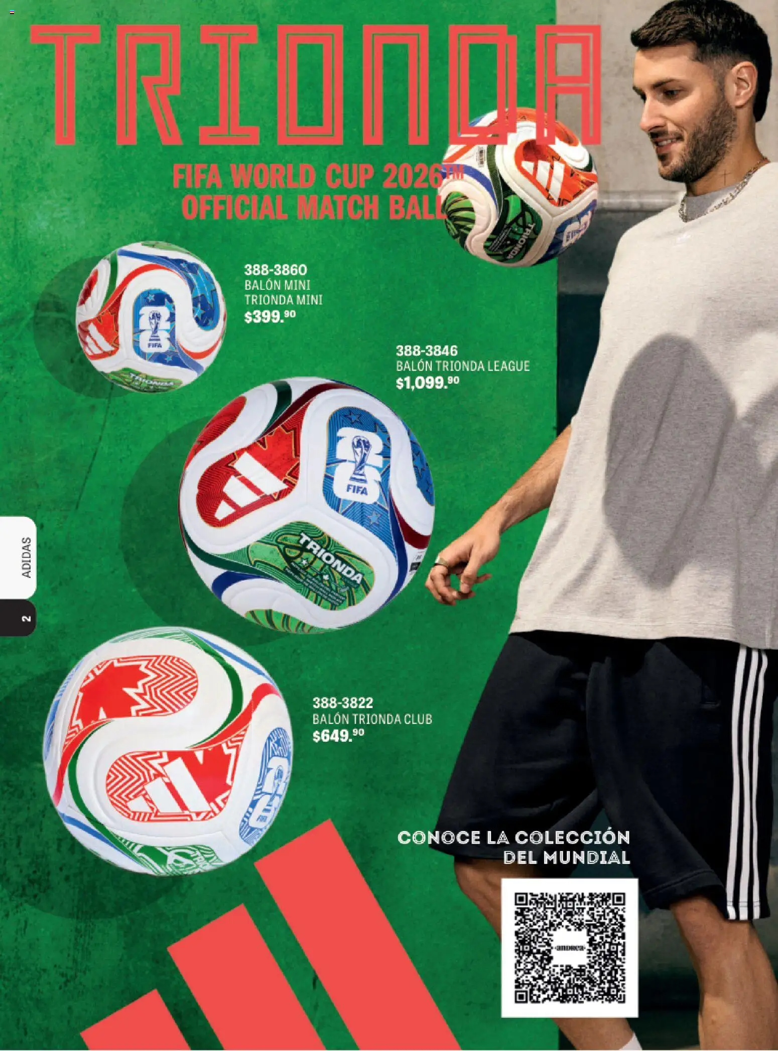 Nuevas ofertas de Andrea válidas en toda la República Mexicana desde el 31.10.2025. ¡Encuentra las mejores ofertas en Andrea catálogo Deportivo Fútbol! | Página: 2