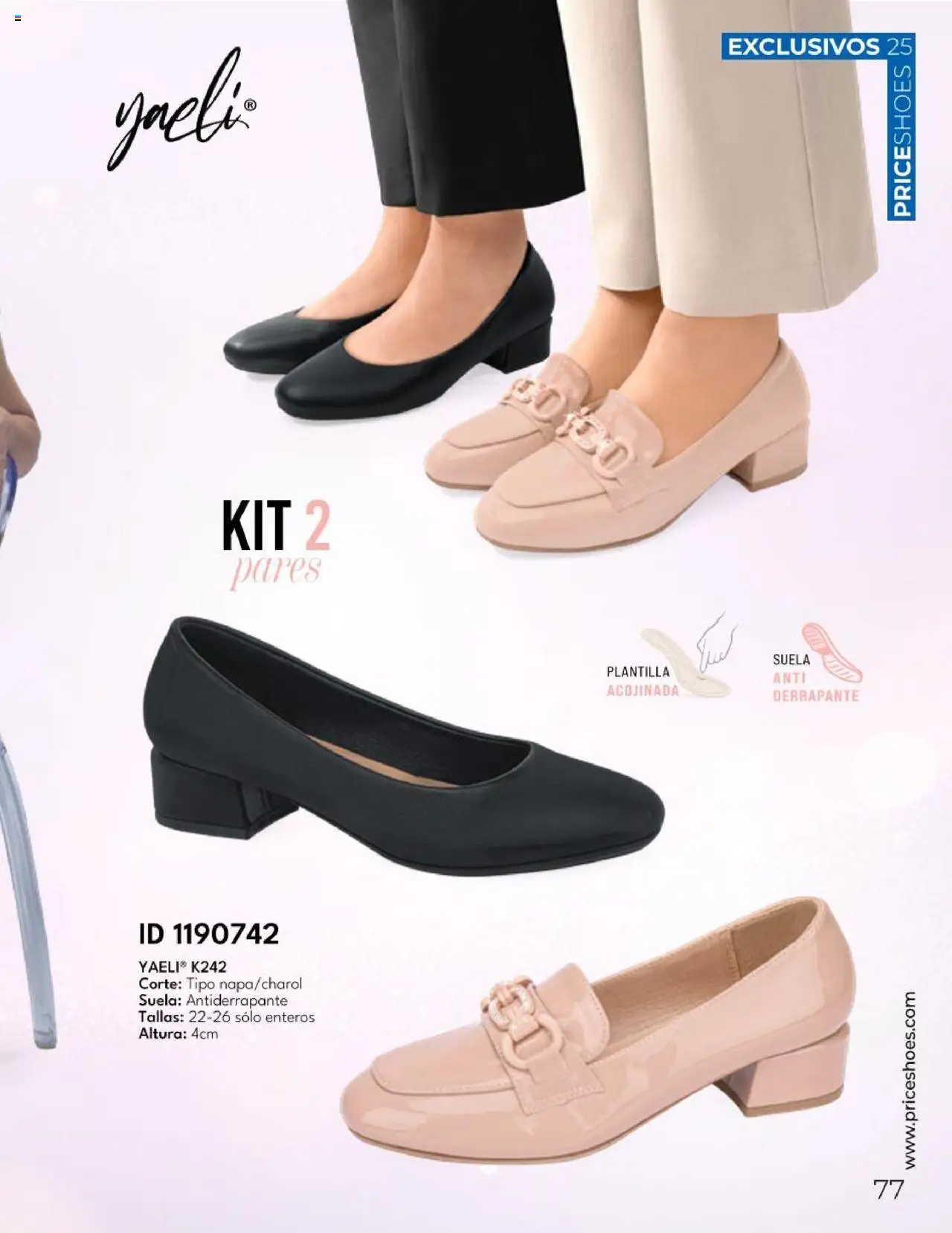 Nuevas ofertas de Price Shoes válidas en toda la República Mexicana desde el 26.06.2025. ¡Encuentra las mejores ofertas en Price Shoes catálogo Botas ! | Página: 77