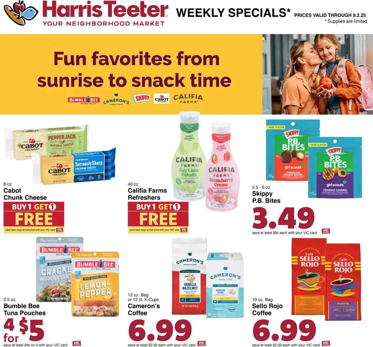 Harris Teeter Weekly Ad - valid from 27.08.2025 | Page: 15 | Products: Coffee, Chocolate, Pepper, Lime