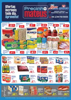 Mateus - Ofertas Precinho Mateus - Pré-Visualização do folheto da loja Mateus, válido de 06.10.2025 | Página: 1