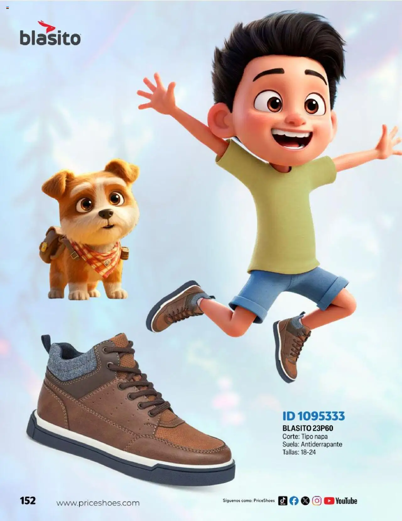 Nuevas ofertas de Price Shoes válidas en toda la República Mexicana desde el 23.04.2025. ¡Encuentra las mejores ofertas en Price Shoes catálogo Kids! | Página: 152