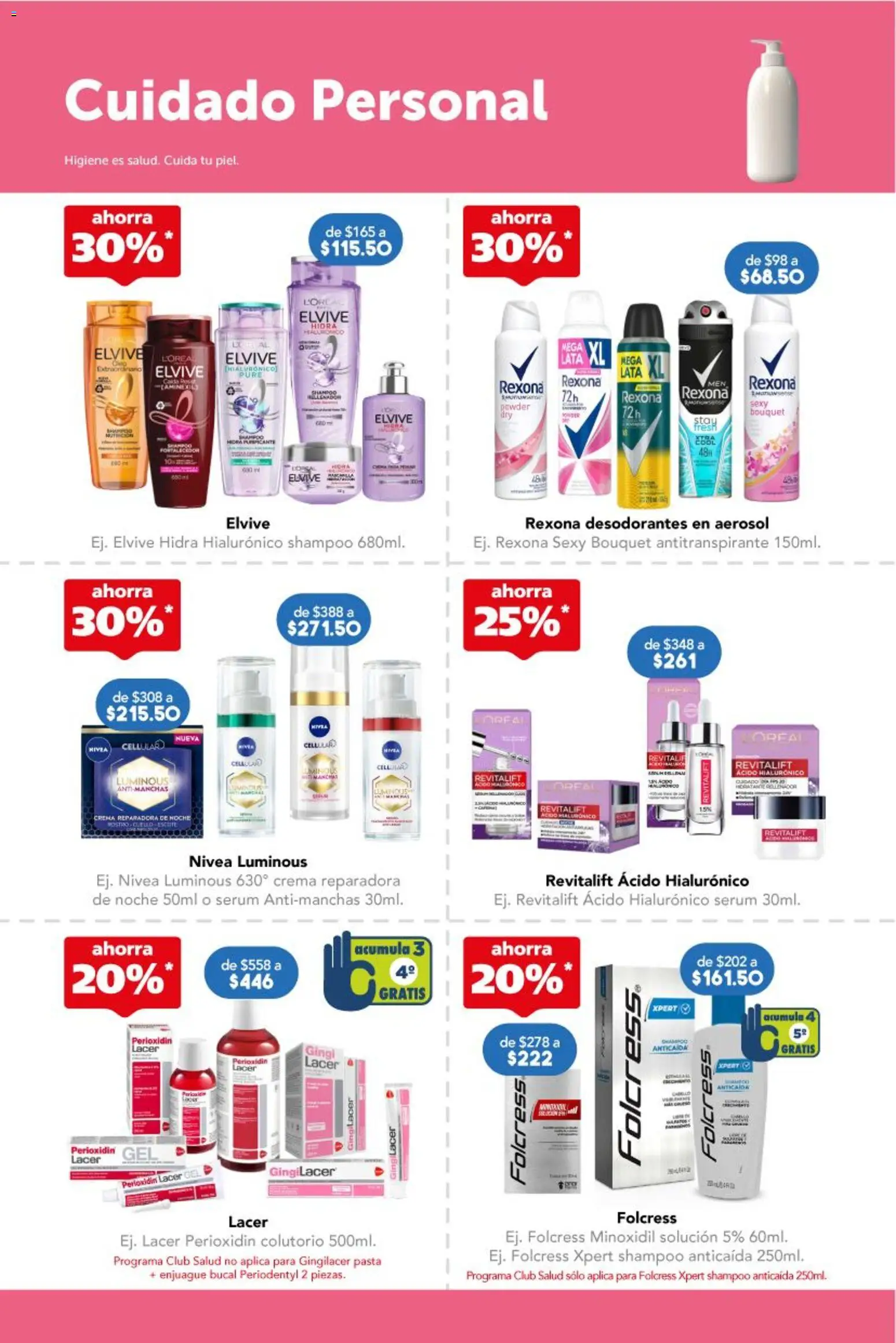 Nuevas ofertas de Farmacia San Pablo válidas en toda la República Mexicana desde el 18.01.2026. ¡Encuentra las mejores ofertas en Farmacia San Pablo catálogo! | Página: 12 | Productos: Antitranspirante, Enjuague bucal, Serum, Crema