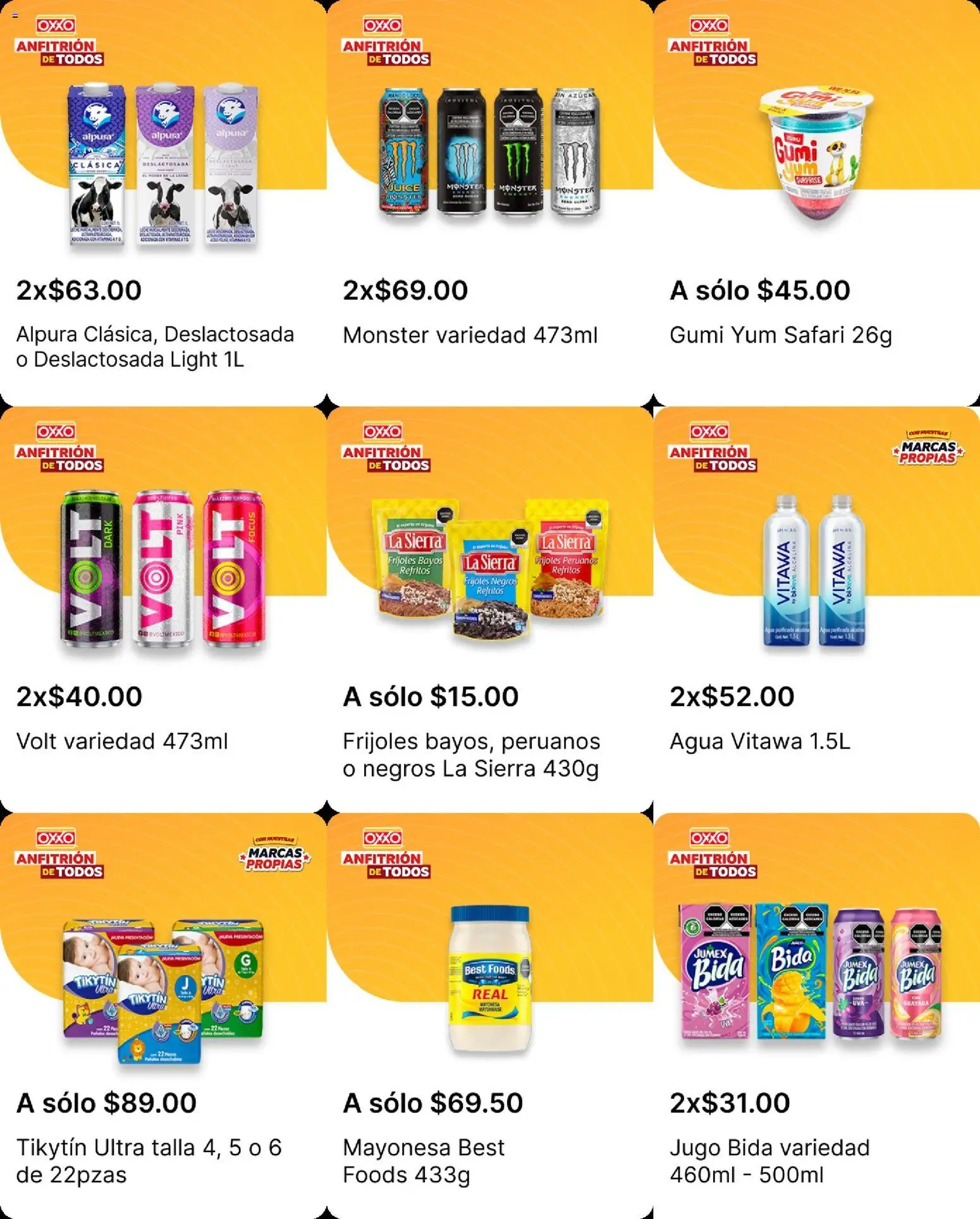 Nuevas ofertas de OXXO válidas en toda la República Mexicana desde el 19.02.2026. ¡Encuentra las mejores ofertas en OXXO folleto! | Página: 20 | Productos: Mayonesa, Agua, Jugo, Sierra