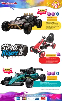 Vista previa de Del Sol y Woolworth - Catálogo Castillo Del Juguete, nuevo folleto de la tienda, válido en México a partir del 07.10.2025 | Página: 228 | Productos: Radio, Mp3, Batería