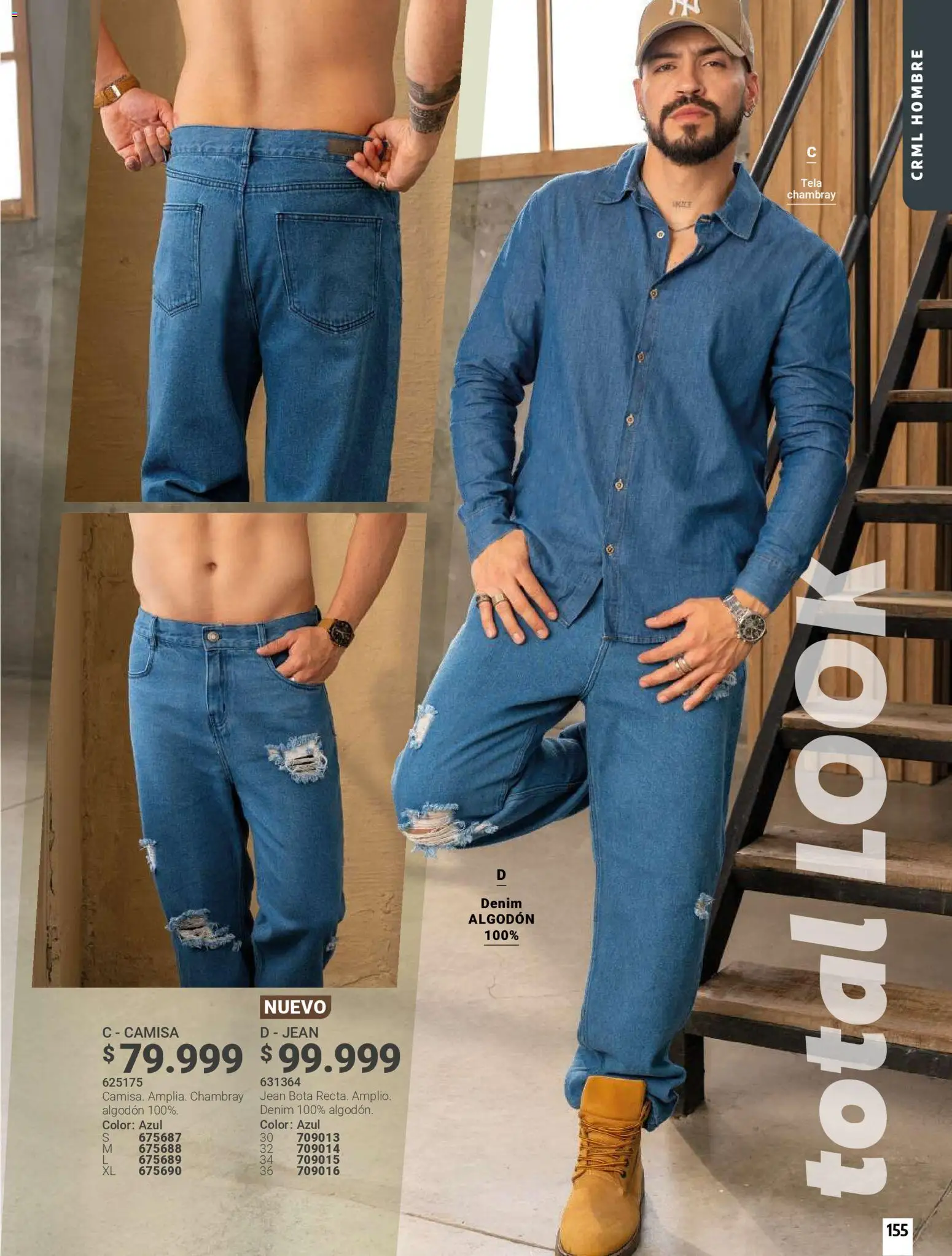 Carmel revista - valida desde el 01.06.2026 | Página: 155 | Productos: Algodón, Jean, Camisa