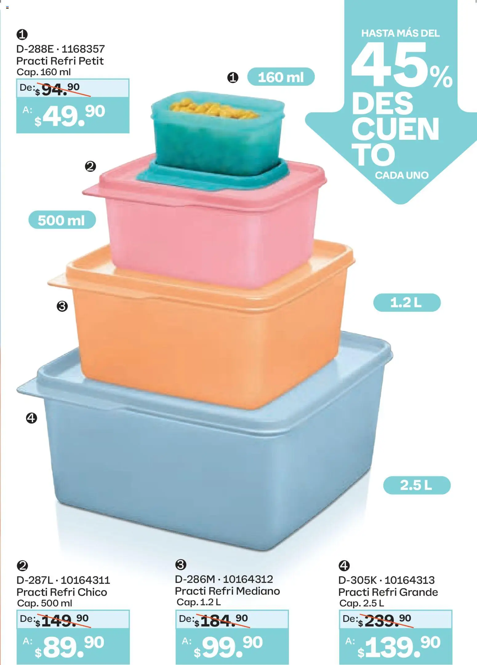 ¡El último » catálogo de Tupperware para Abril « está aquí! Descubre las SUPER OFERTAS. | México