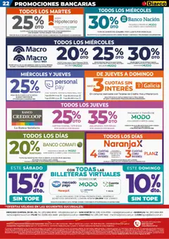 Diarco ofertas │ válido desde el 28.07.2025 | Página: 22 | Productos: Cartera, Banco, General