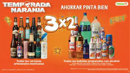 Nuevas ofertas de La Comer válidas en toda la República Mexicana desde el 09.07.2025. ¡Encuentra las mejores ofertas en La Comer folleto! | Página: 12 | Productos: Cerveza, Vino, Té