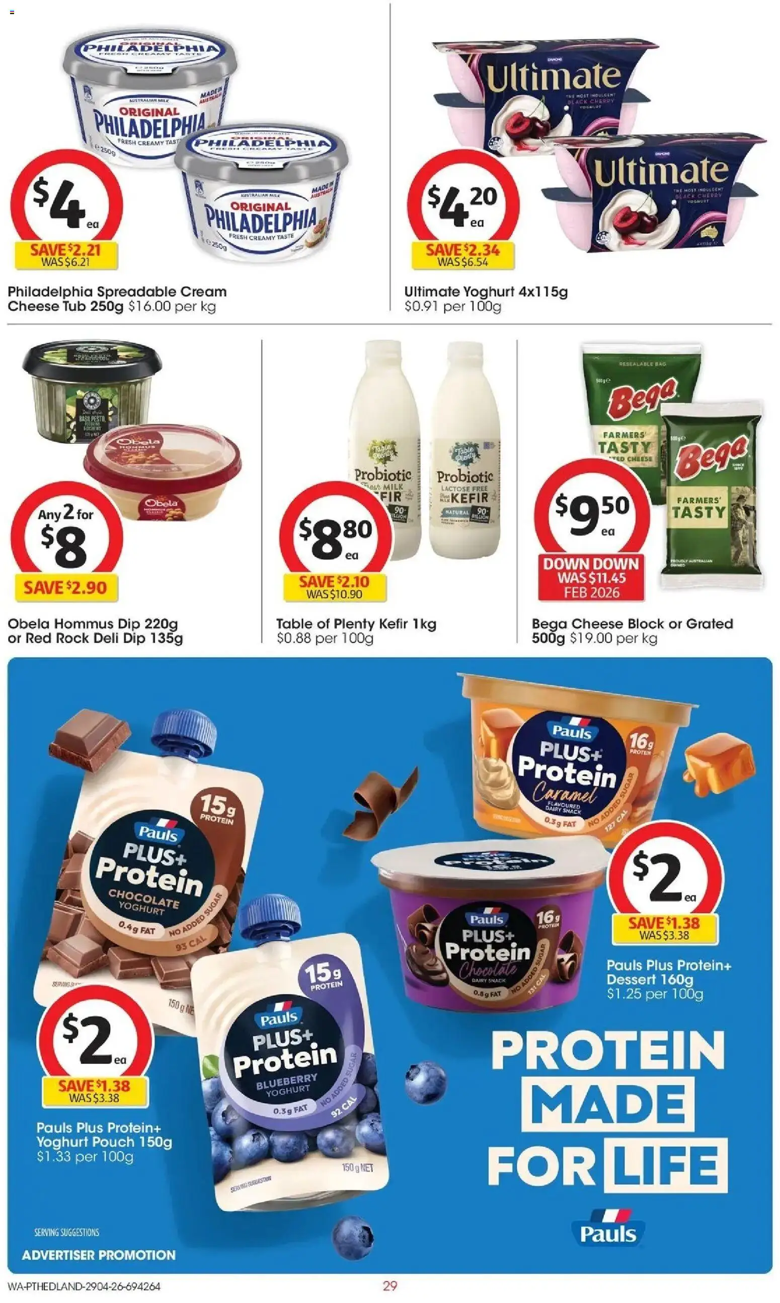 Coles catalogue - valid from 28.04.2026 | Page: 29 | Products: Table, Yoghurt, Chocolate, Bag