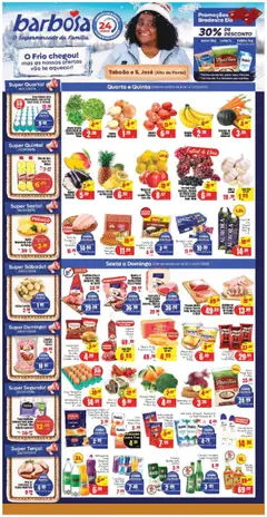 Barbosa Supermercados - Ofertas Lojas Taboão e São José Alto da Ponte - Pré-Visualização do folheto da loja Barbosa Supermercados, válido de 16.07.2025