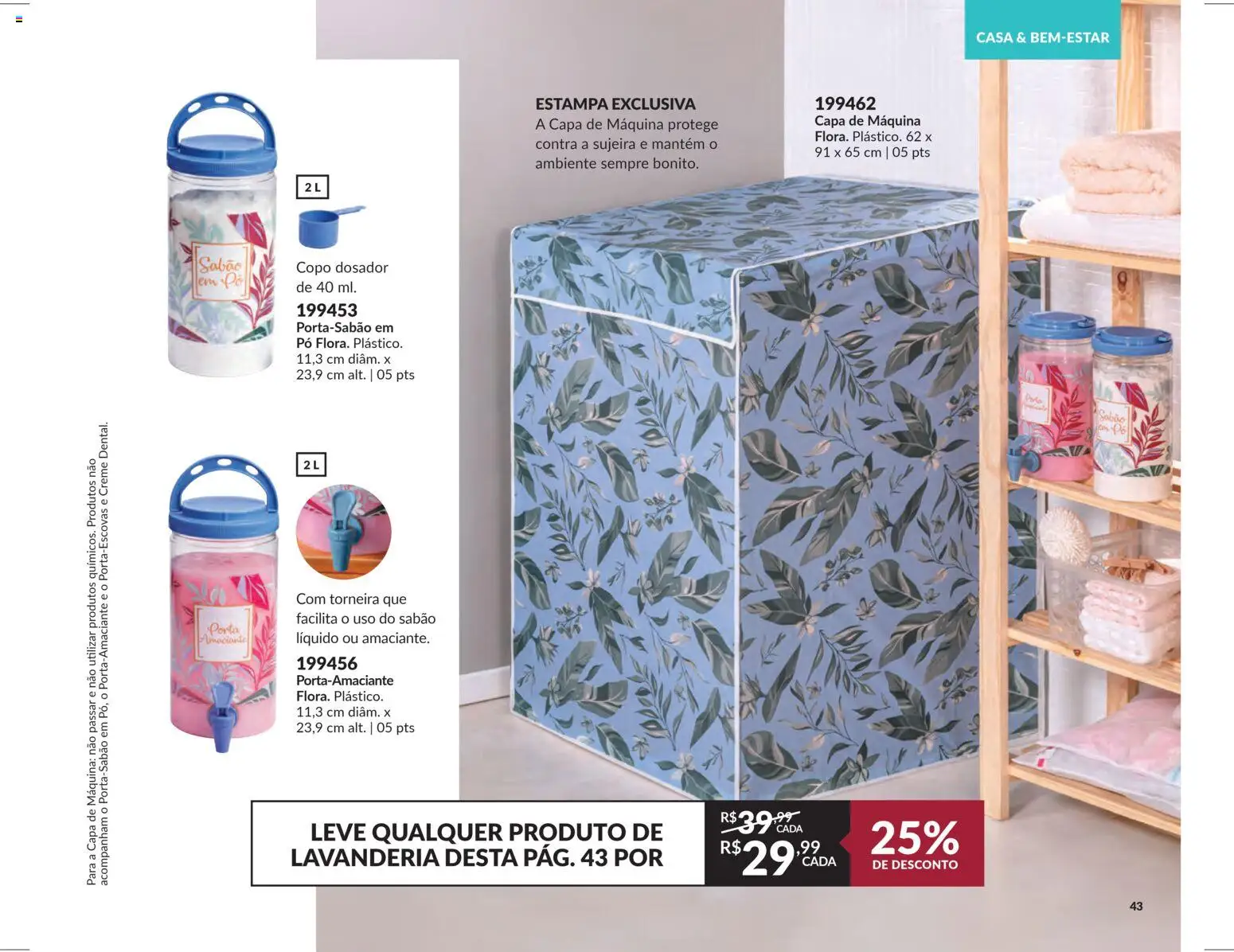 Avon Folheto - válido de 18.02.2026 | Página: 43 | Produtos: Pó, Porta, Creme, Torneira
