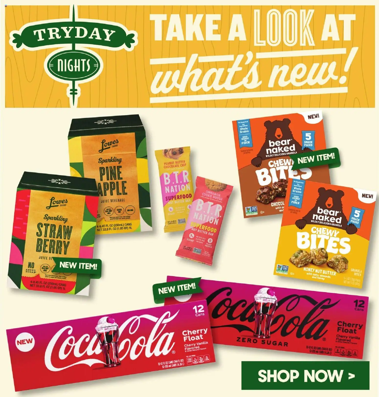 Lowes Foods Weekly Ad - SC - valid from 18.02.2026 | Page: 4 | Products: Butter, Chocolate, Juice, Chocolate Chip