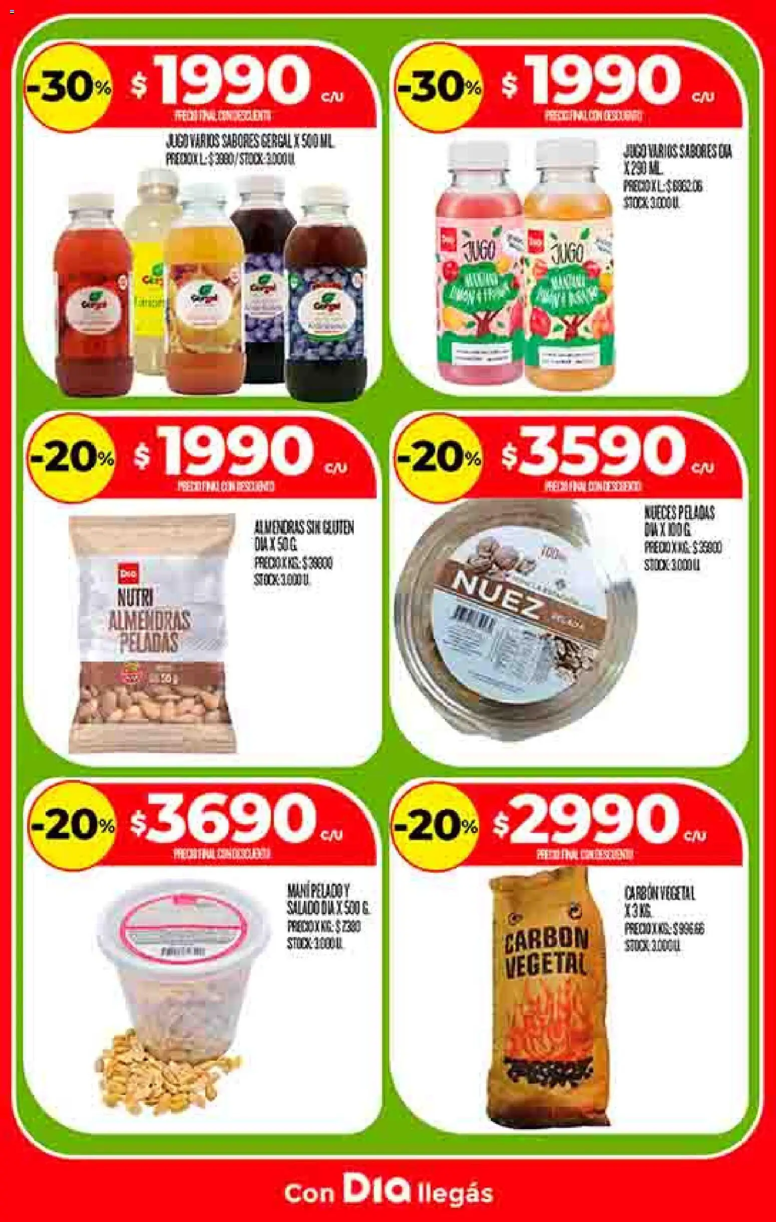 Dia - Ofertas  │ válido desde el 17.12.2025 | Página: 14 | Productos: Almendras, Mani, Nuez, Jugo