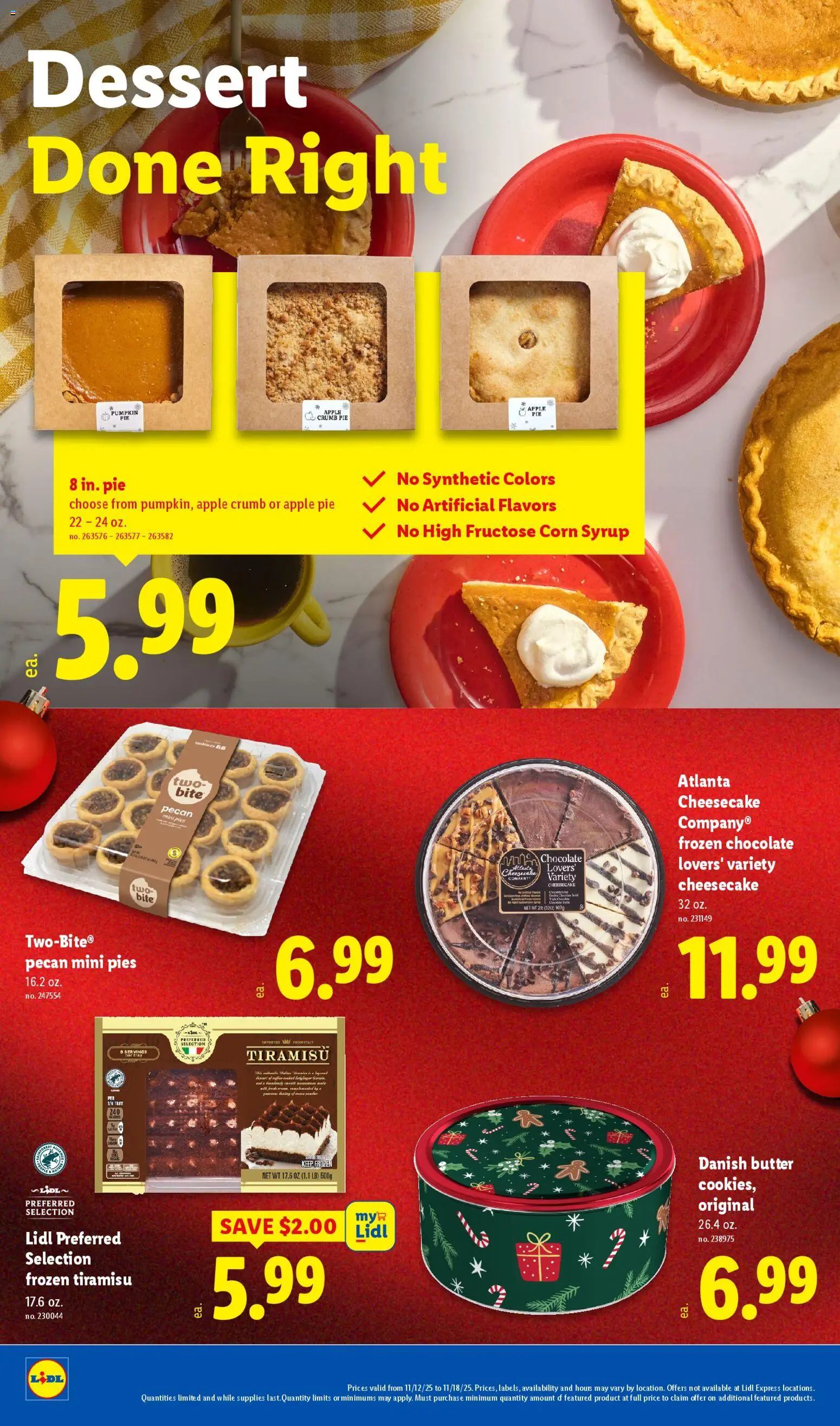 Lidl Early Black Friday - valid from 12.11.2025 | Page: 24 | Products: Corn, Pumpkin, Cheesecake, Crumb Pie