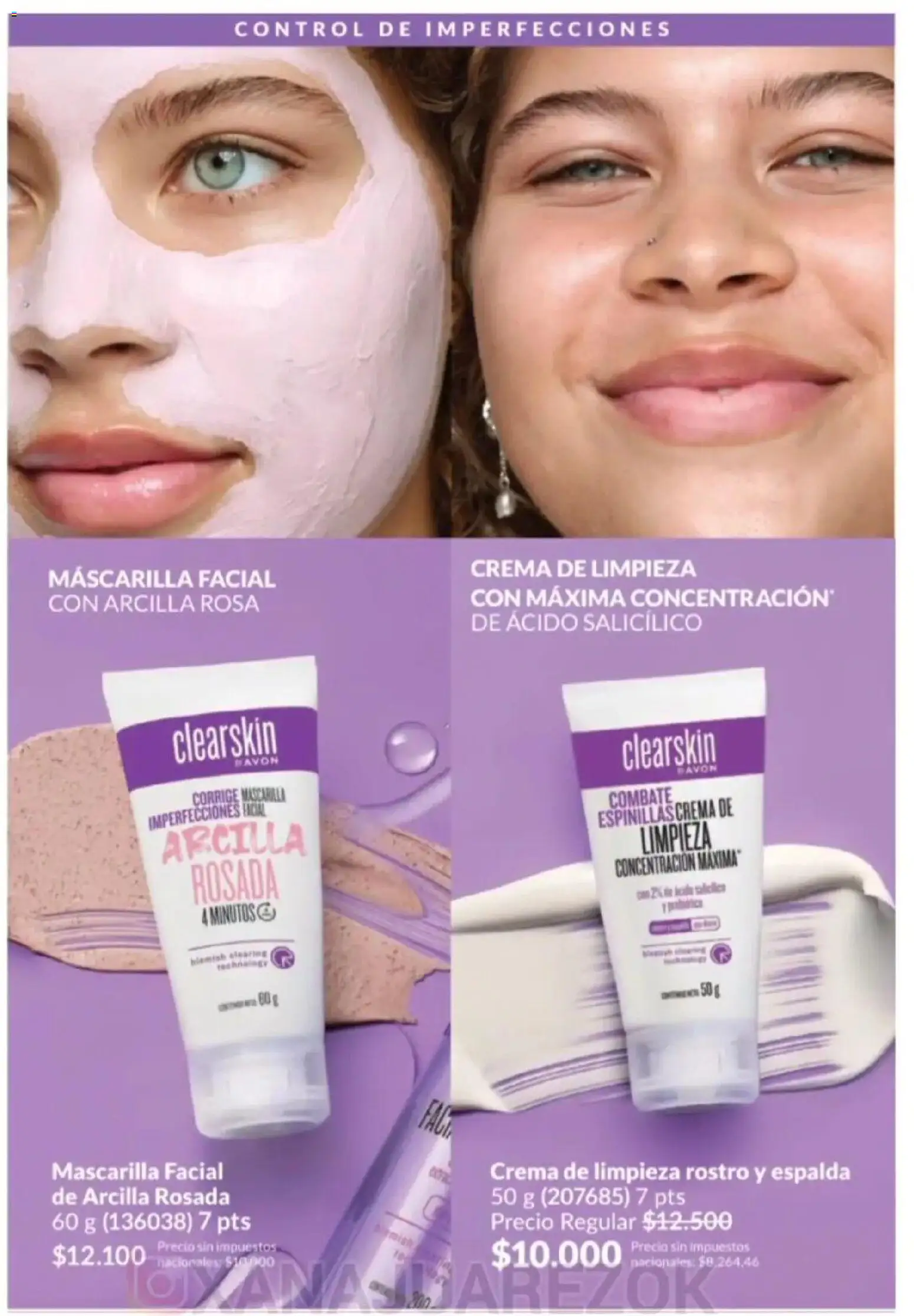 Avon - Campaña 3/2026 │ válido desde el 01.03.2026 | Página: 124 | Productos: Mascarilla, Crema de limpieza, Crema