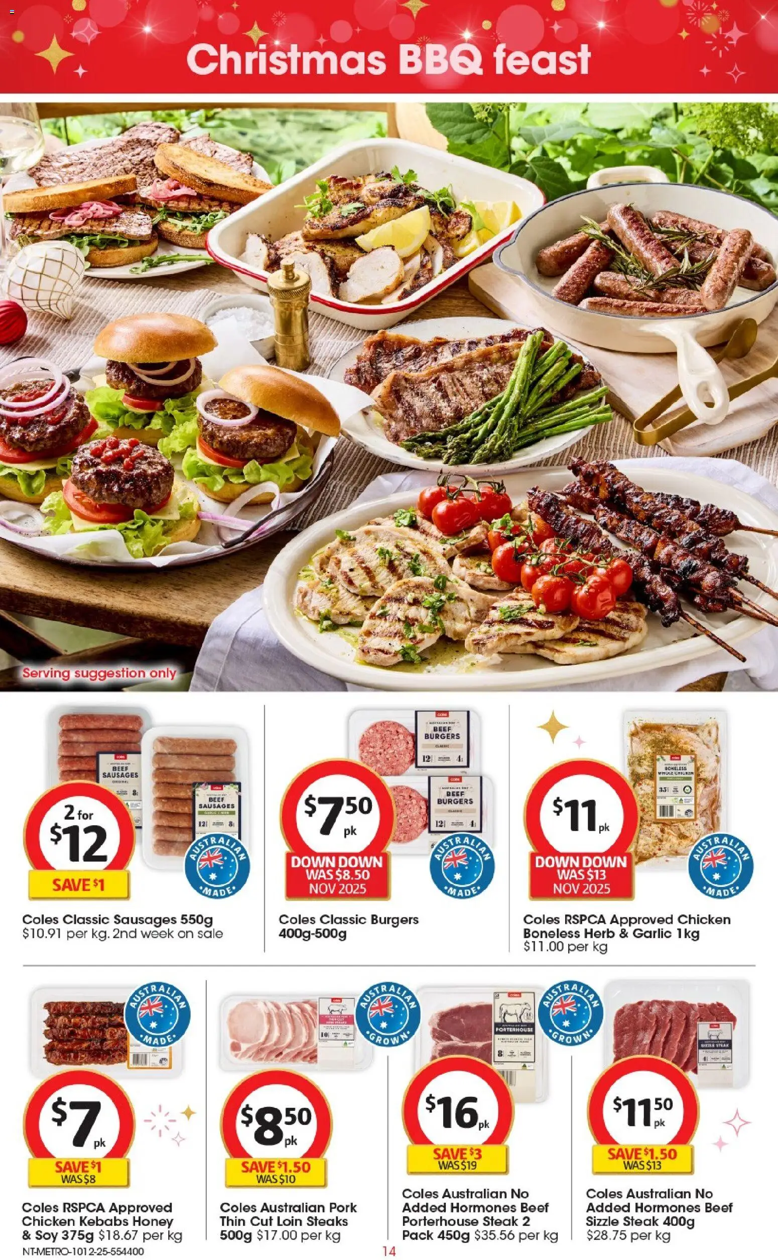 Coles catalogue - valid from 10.12.2025 | Page: 15 | Products: Herb, Honey, Pork, Steak