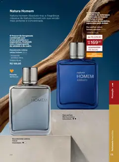 Natura - Ciclo 19/2025 - Pré-Visualização do folheto da loja Natura, válido de 26.11.2025 | Página: 73 | Produtos: Bergamota, Fragrância, Desodorante