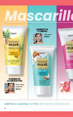 Vista previa Gigot catálogo válido desde el 01.11.2025 | Página: 56 | Productos: Mascarilla, Ananá, Agua