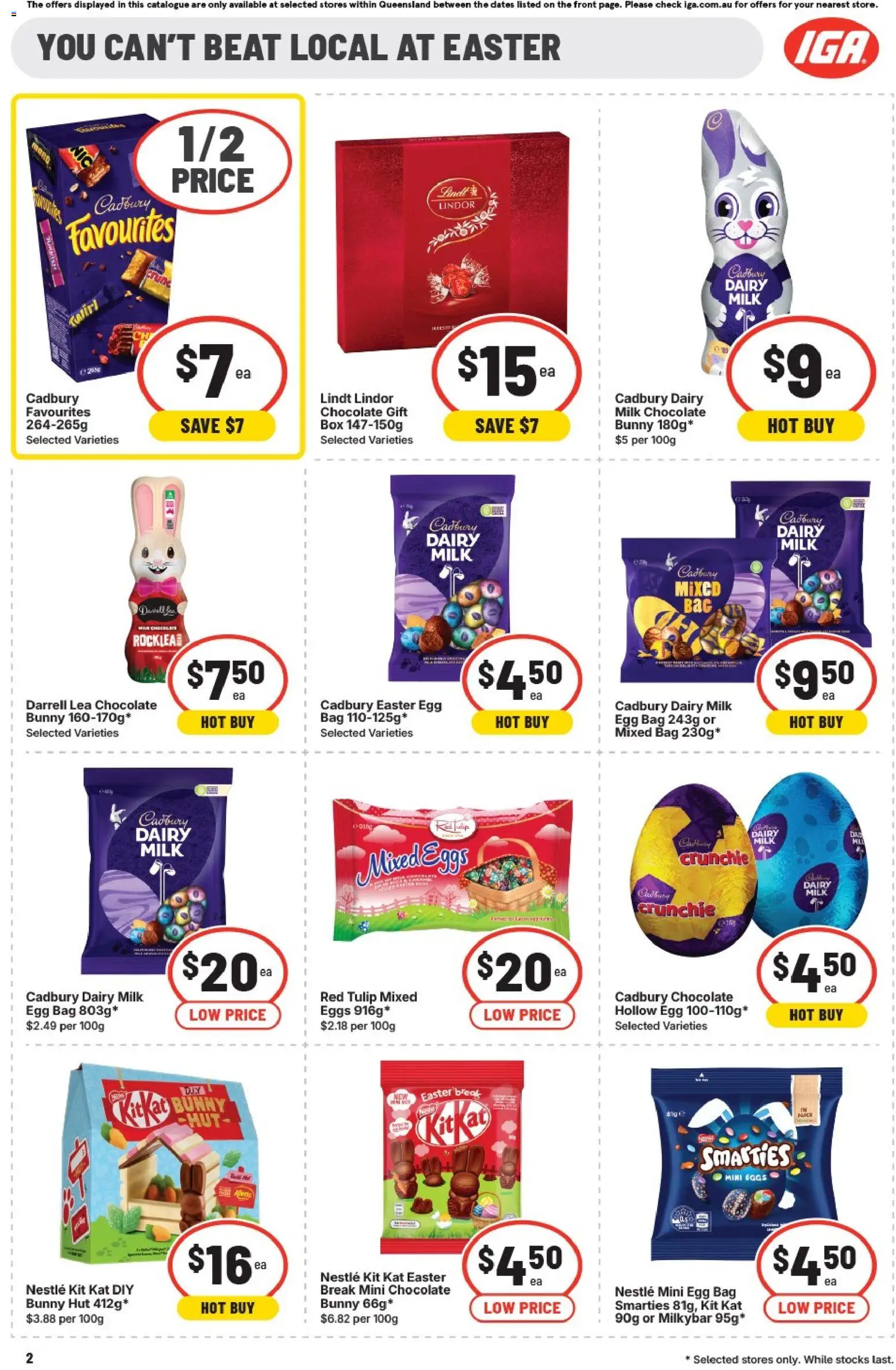 IGA catalogue - valid from 25.02.2026 | Page: 7 | Products: Box, Milk, Eggs, Bag