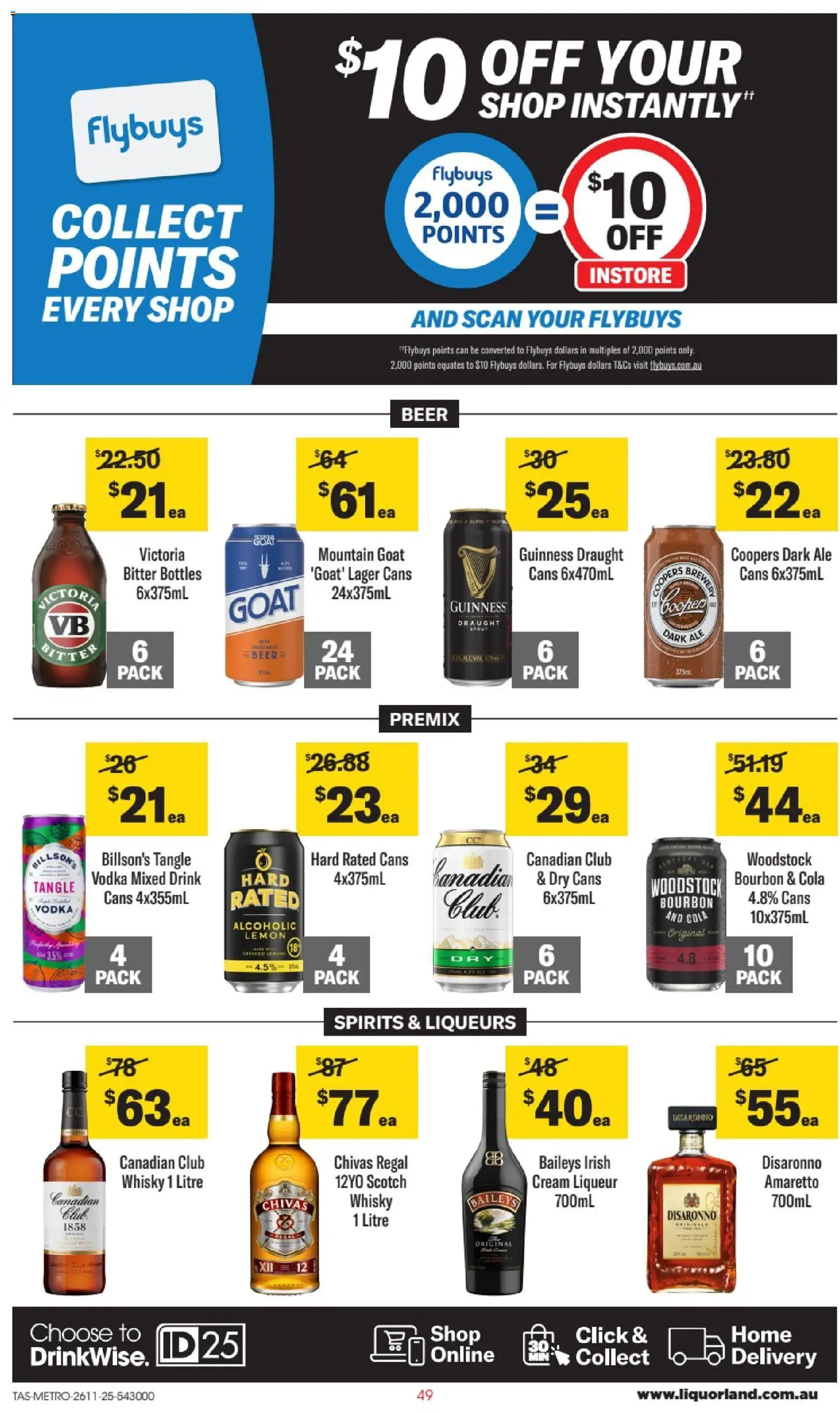 Liquorland catalogue - valid from 26.11.2025 | Page: 4 | Products: Beer, Bourbon, Lemon, Scotch