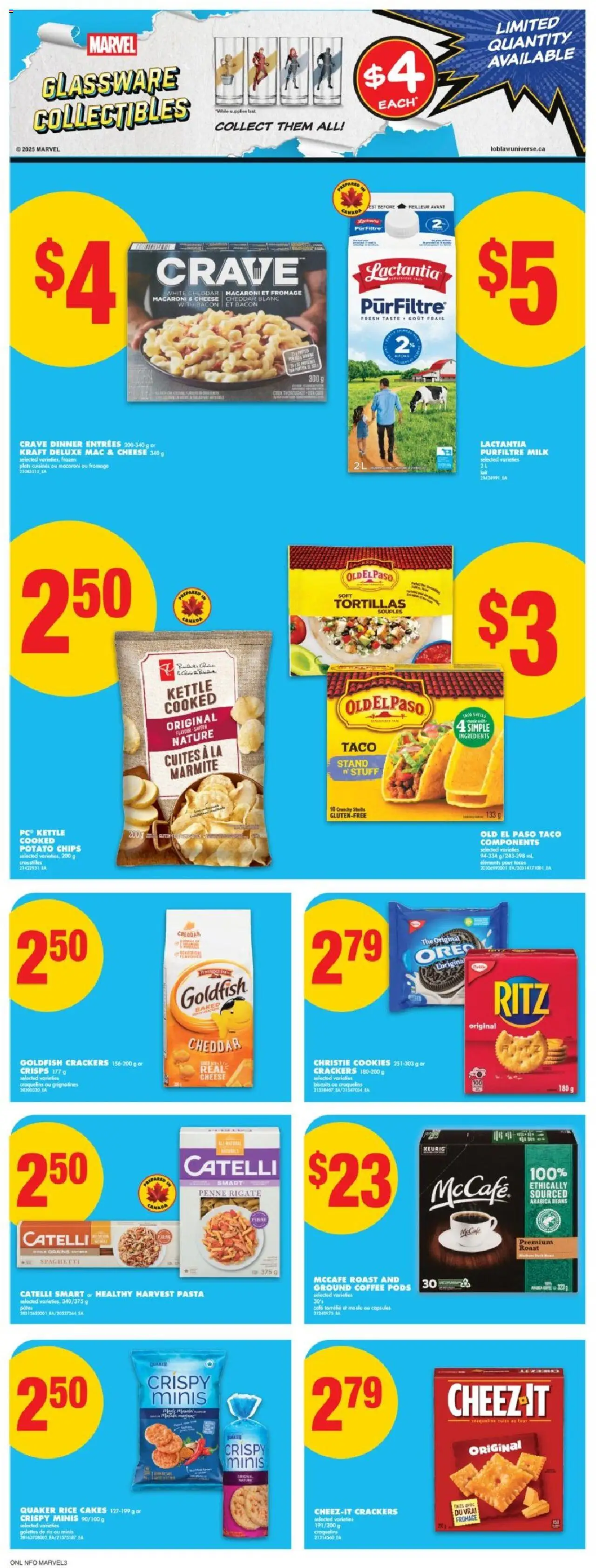 No Frills flyer valid from 11.09.2025 | Page: 10 | Products: Rice, Chips, PC, Kettle